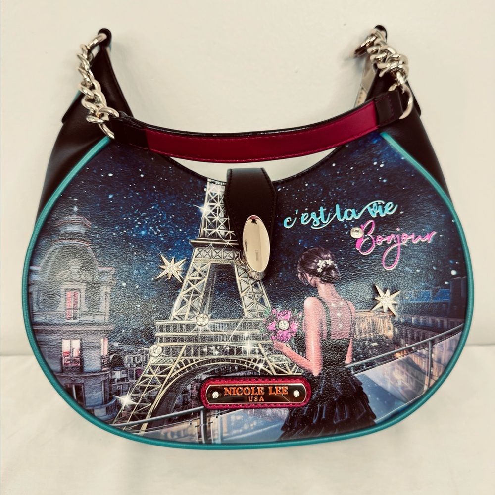 Nicole Lee Parisian Night Shoulder Bag